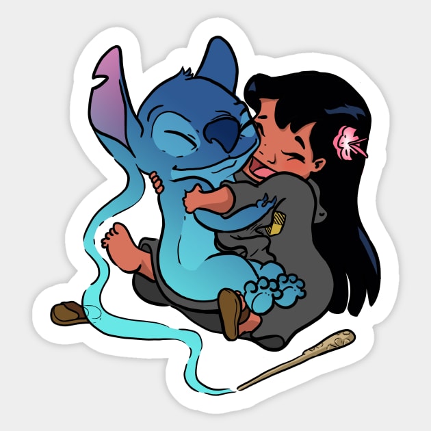 Expecto Ohana Sticker by Mirebee